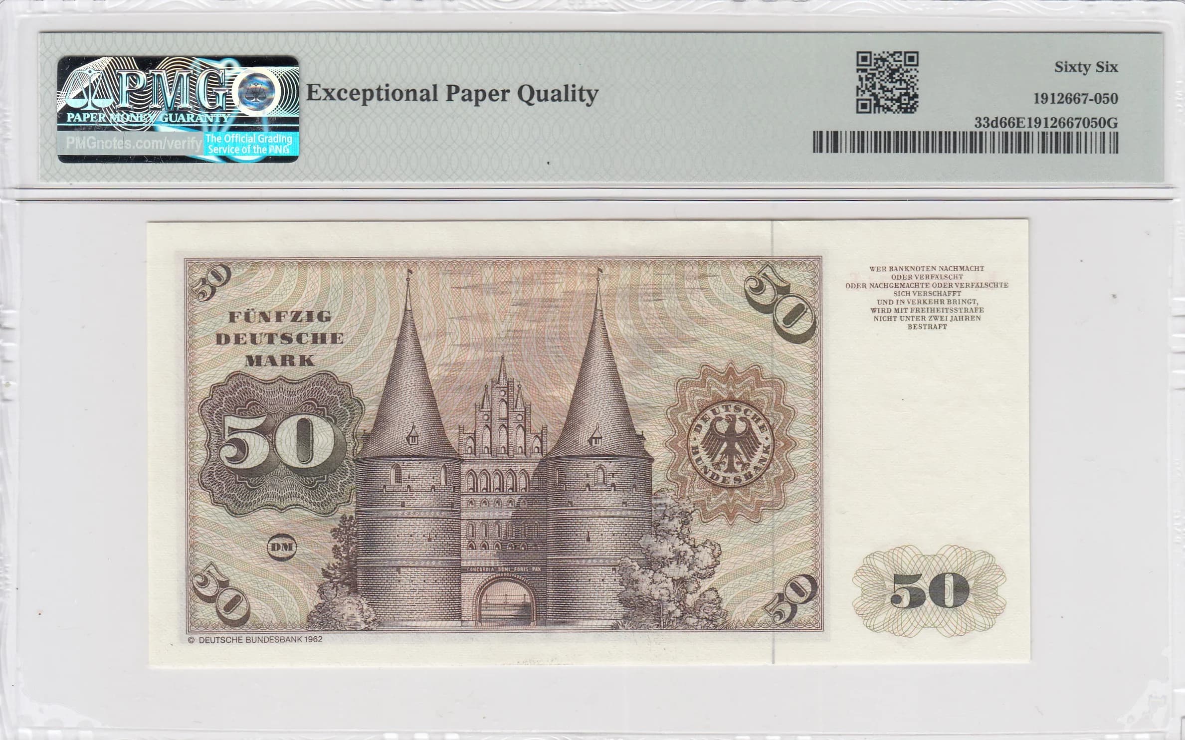 50 mark 1980 from Germany, Federal Republic, P-33d (1980) — image 2