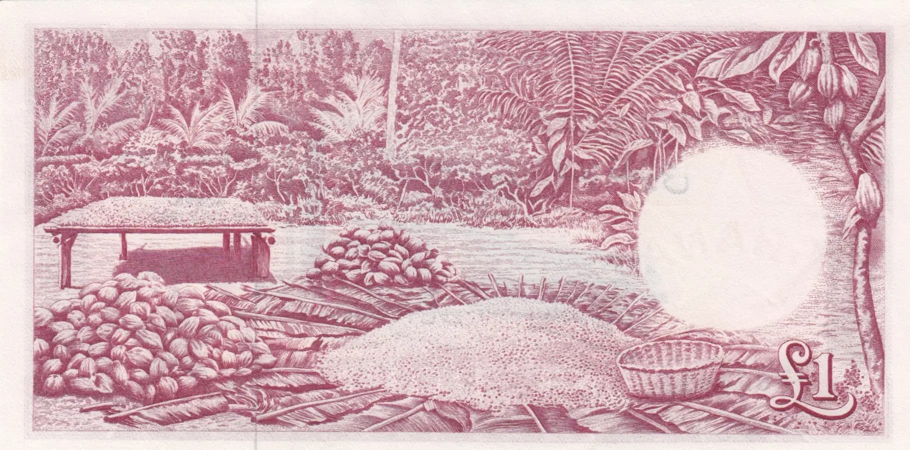 1 pound 1962 from Ghana, P-2d (1962) — image 2