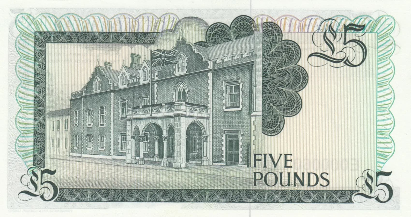 5 pounds 1975 from Gibraltar, P-21a (1975) — image 2