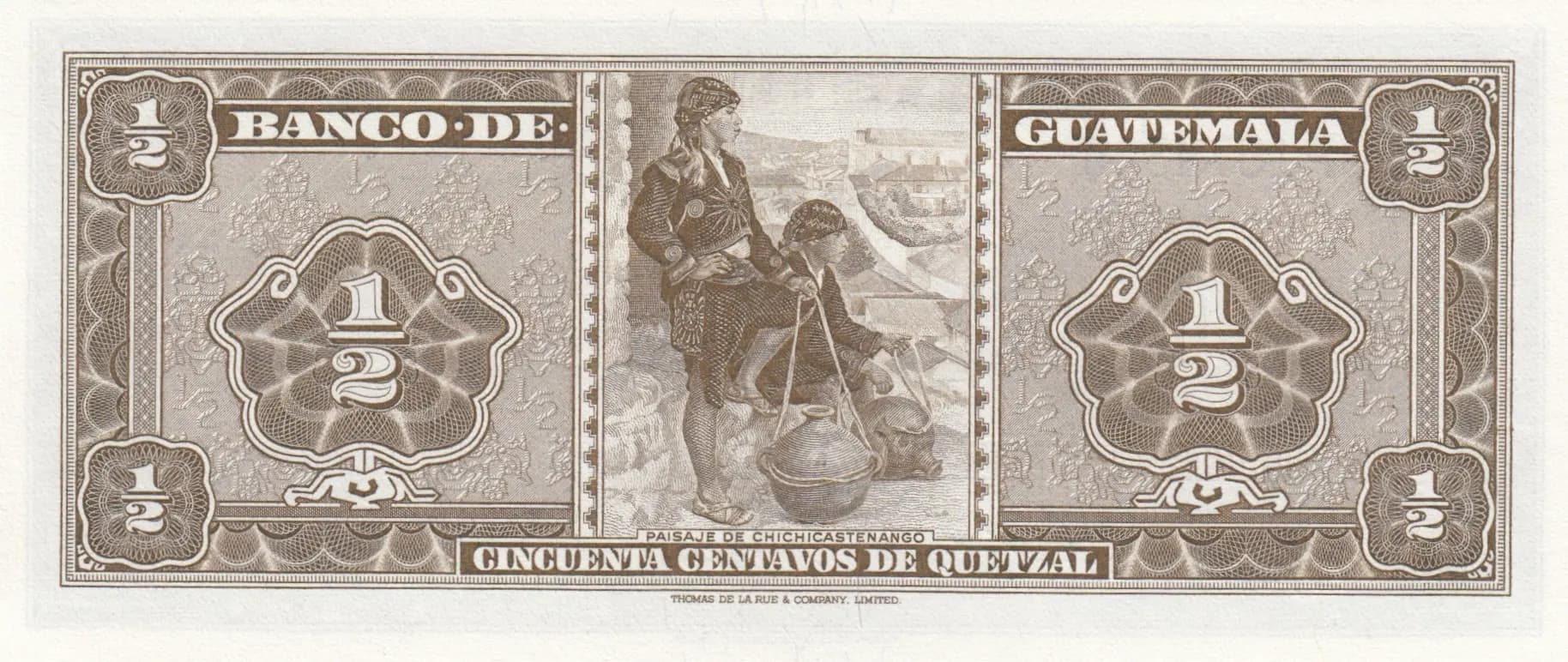 50 centavos 1966 from Guatemala, P-51c (1966) — image 2