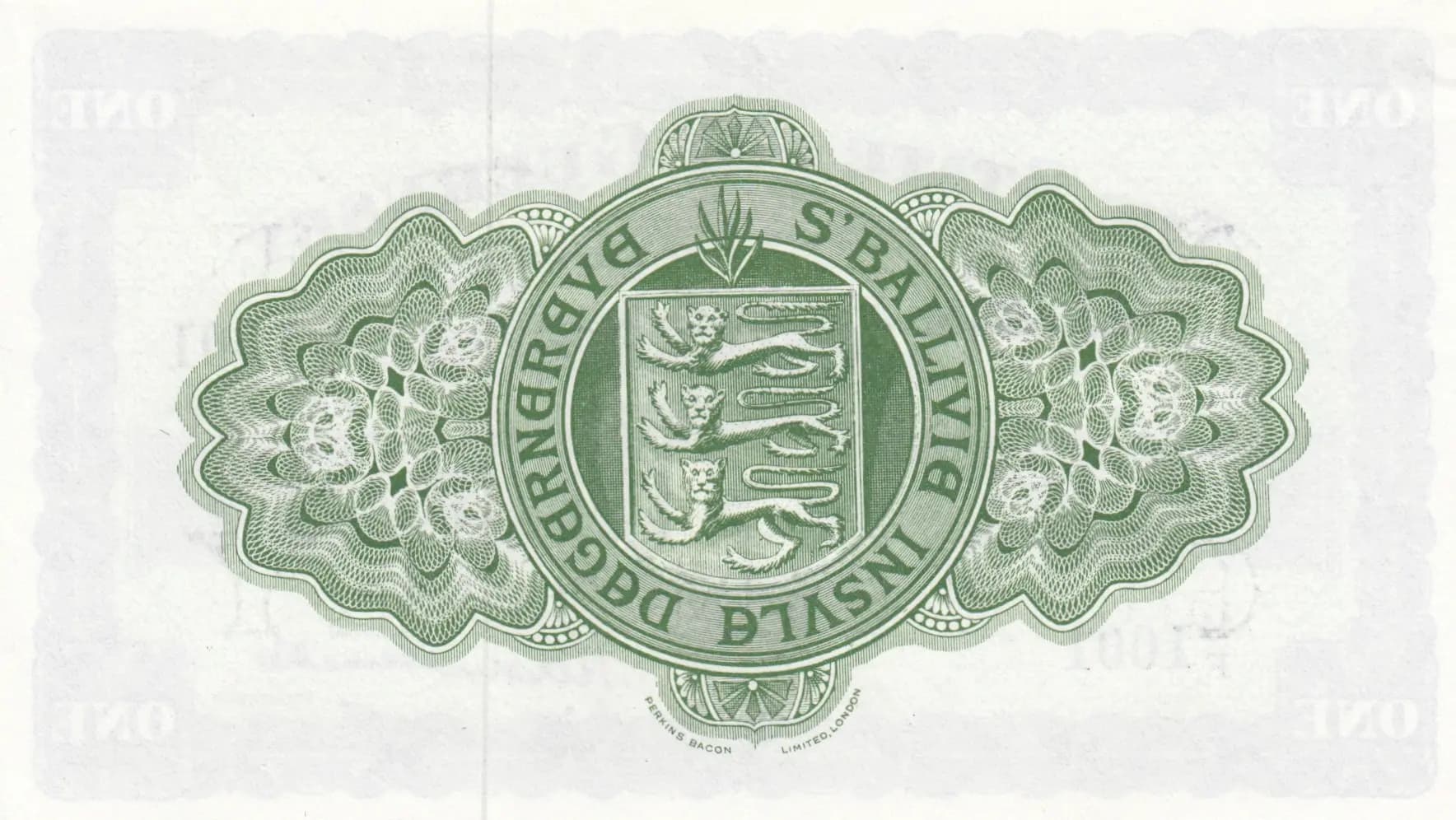 1 pound 1966 from Guernsey, P-43c (1966) — image 2