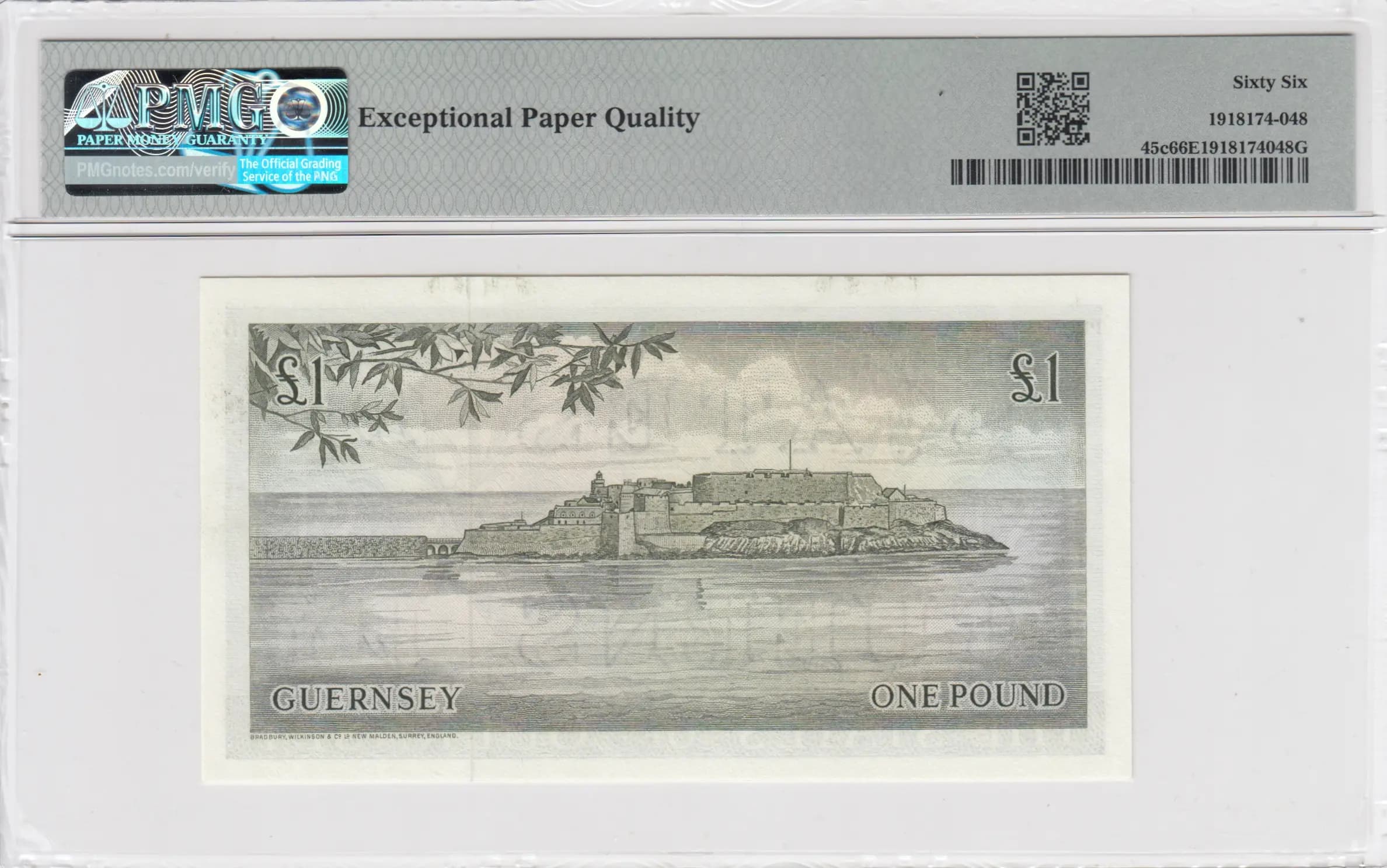 1 pound 1969 from Guernsey, P-45c (1969) — image 2