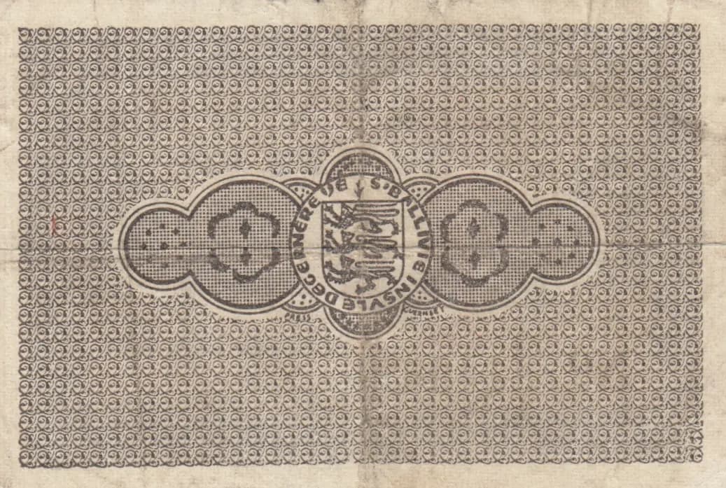 1 dhilling 1943 from Guernsey, P-29 (1943) — image 2