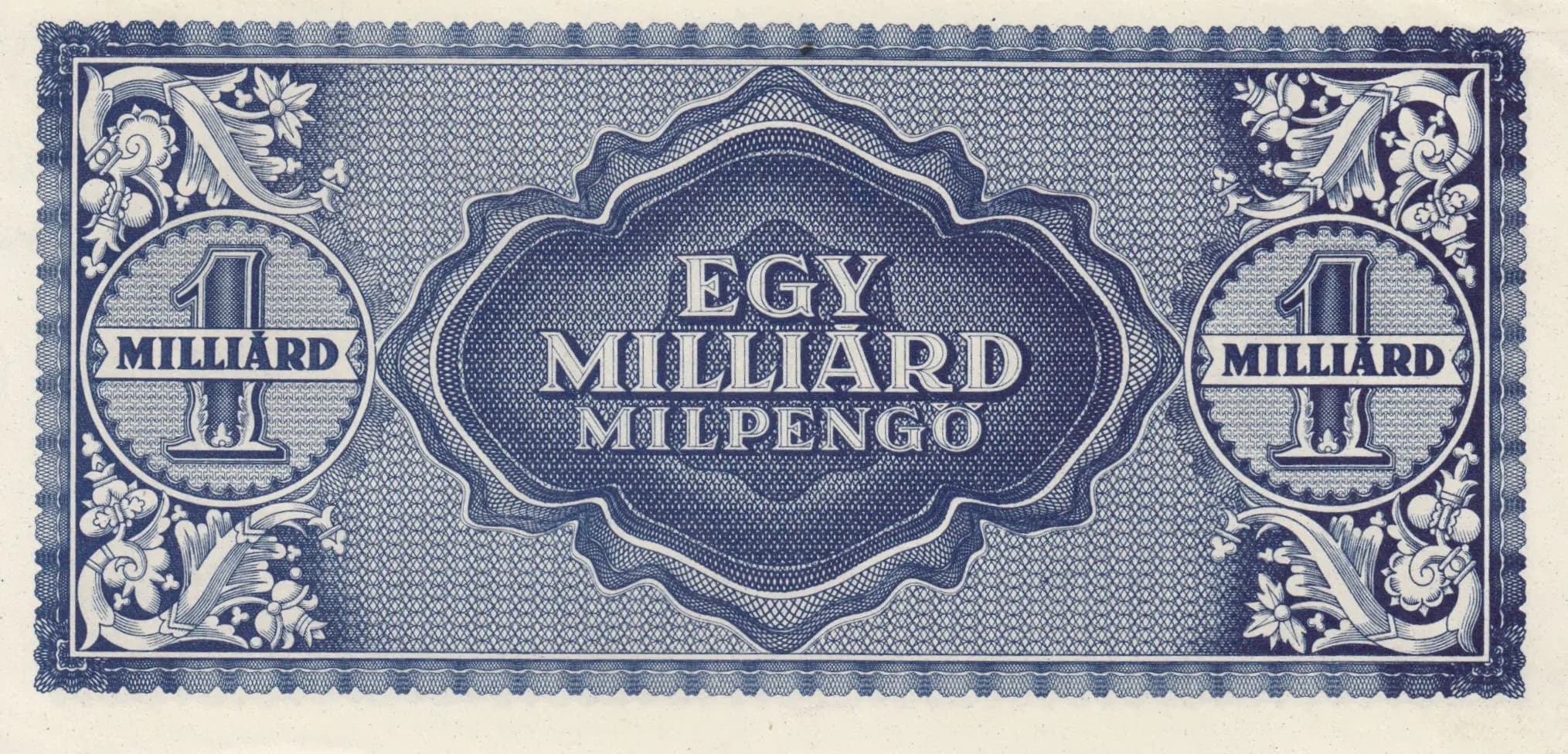 1 000 000 000 milpengö 1946 from Hungary, P-131 (1946) — image 2