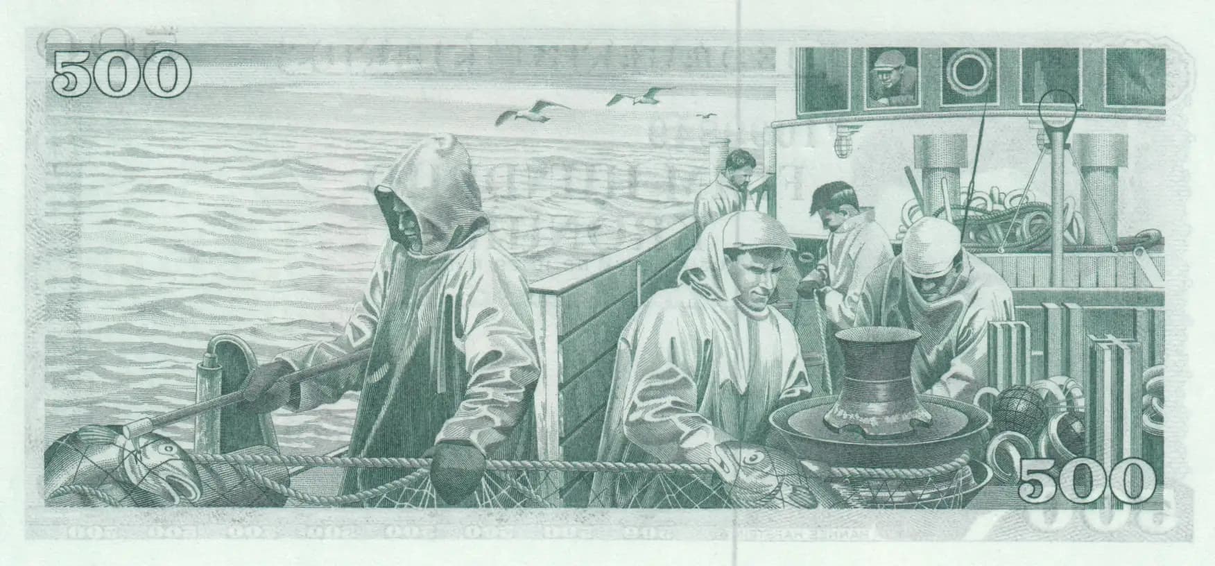 500 kronur 1961  from Iceland, P-45(5) (1961) — image 2