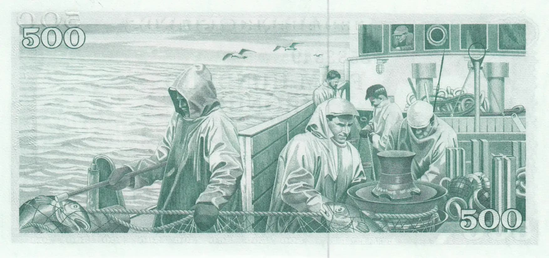 500 kronur 1961  from Iceland, P-45(6) (1961) — image 2