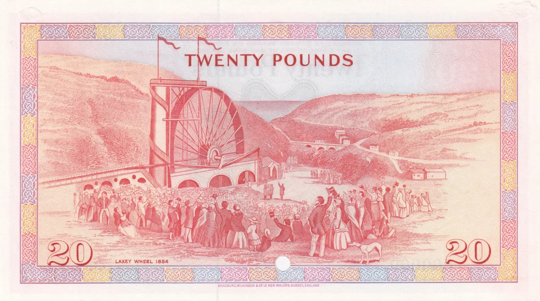 20 pounds 1979 specimen from Isle of Man, P-32s (1979) — image 2