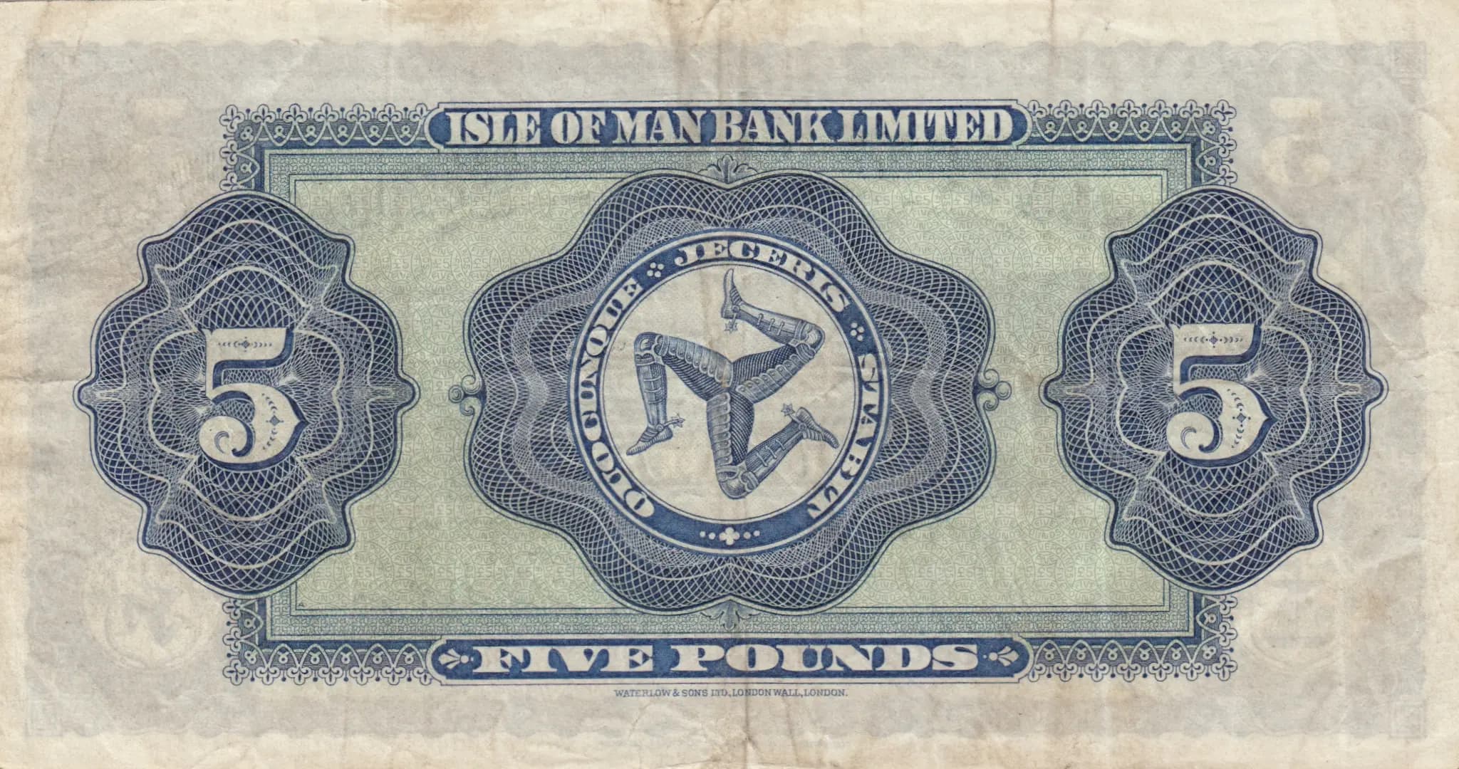 5 pounds 1927 from Isle of Man, P-5 (1927) — image 2