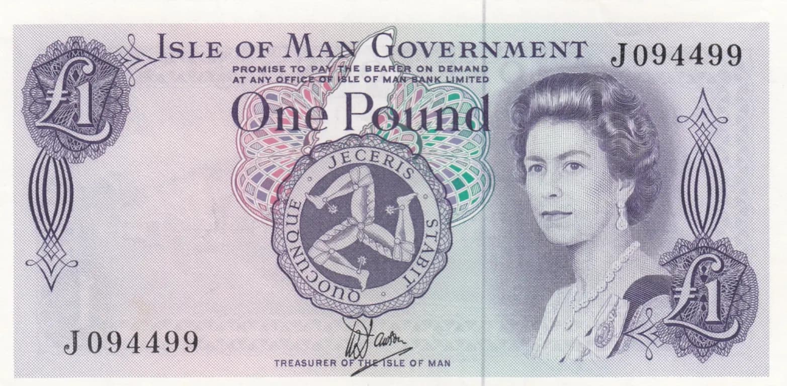 1 pound 1979 from Isle of Man, P-34 (1979) — image 1