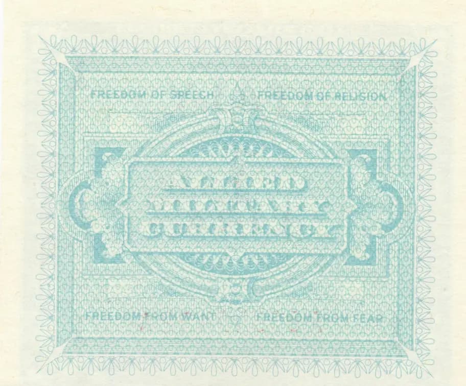 1 lira 1943 from Italy, P-M10a (1943) — image 2