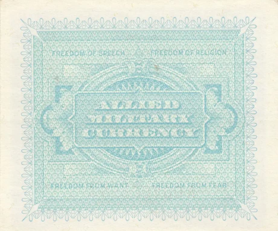 2 lire 1943 from Italy, P-M11b (1943) — image 2