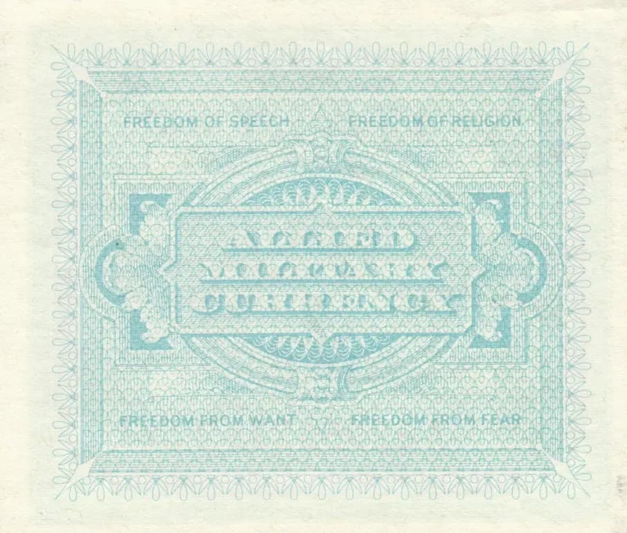 5 lire 1943A from Italy, P-M18b () — image 2