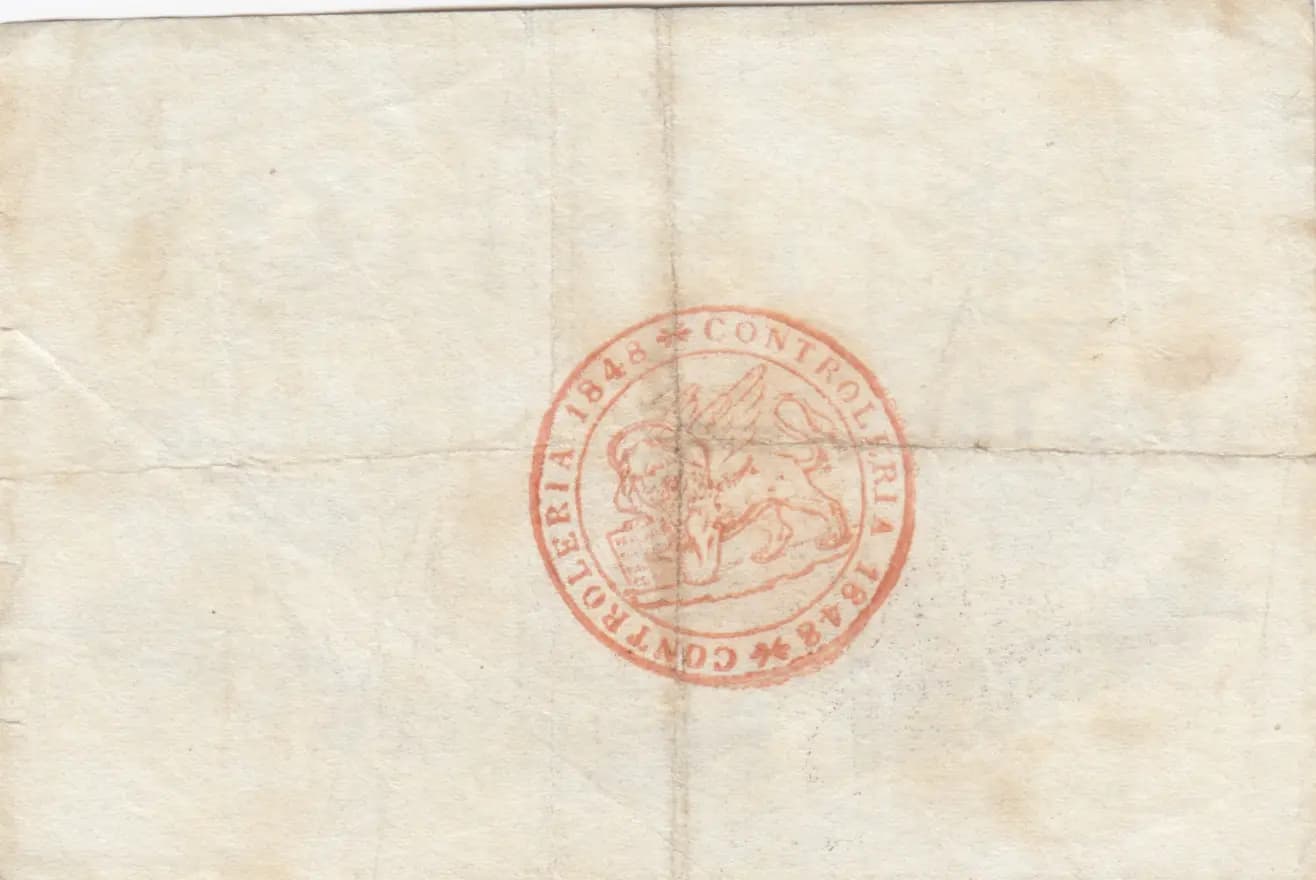 3 lire 1848 from Italy, P-S187 (1848) — image 2