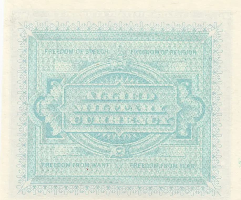 10 lire 1943A from Italy, P-M19b () — image 2