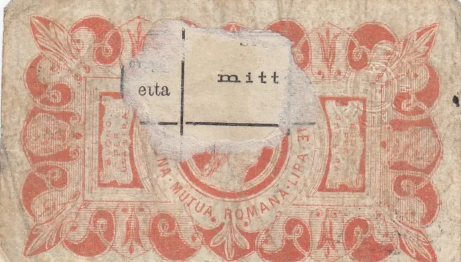 1 lira from Italy, P-unlisted () — image 2