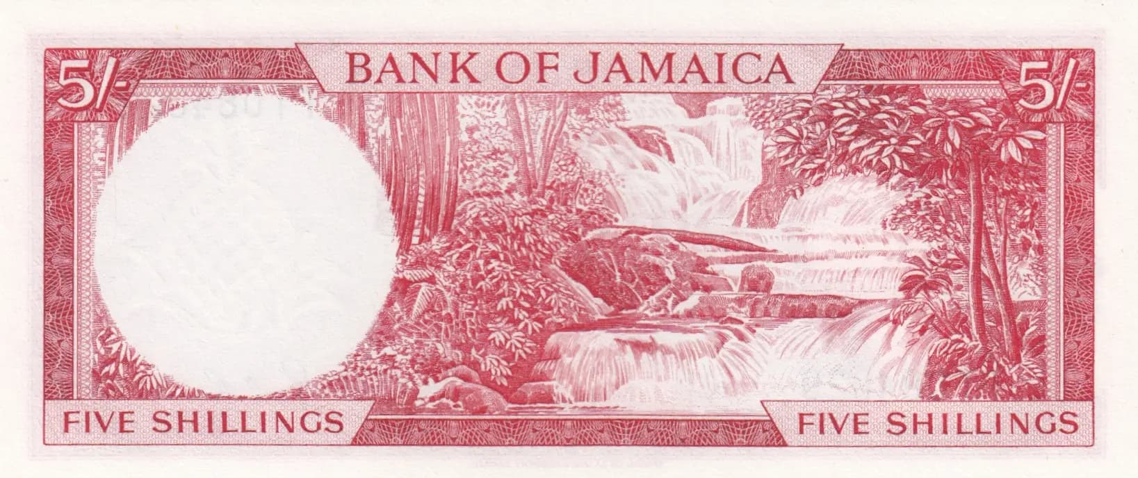 5 shillings 1964 from Jamaica, P-51Ad (1964) — image 2