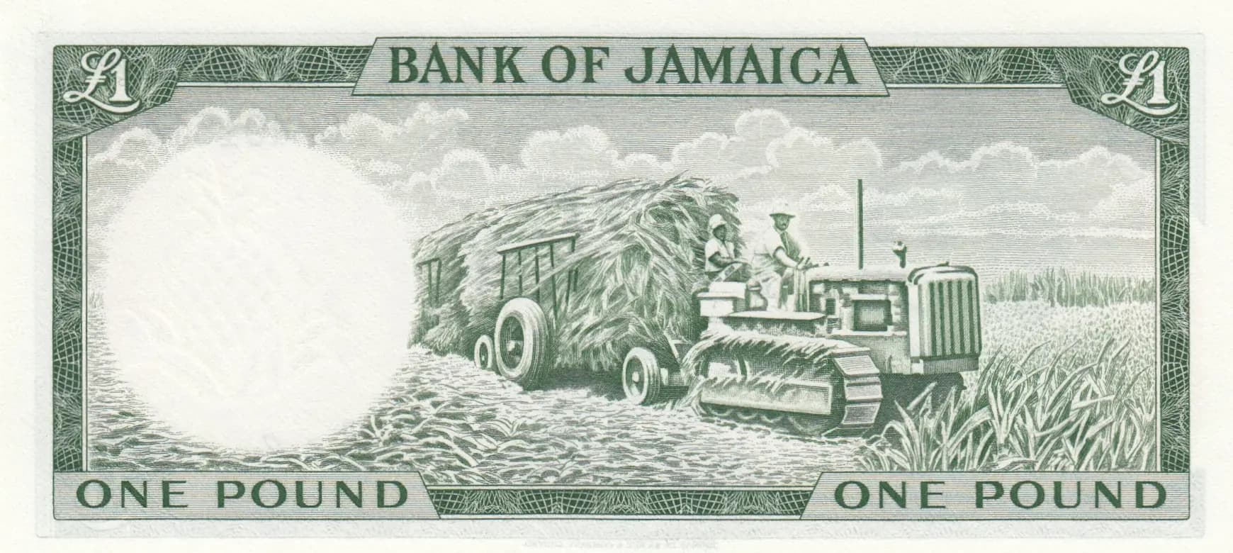 1 pound 1964 from Jamaica, P-51Ce (1964) — image 2