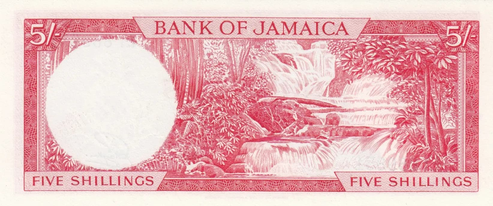 5 shillings 1964 from Jamaica, P-51Aa (1964) — image 2