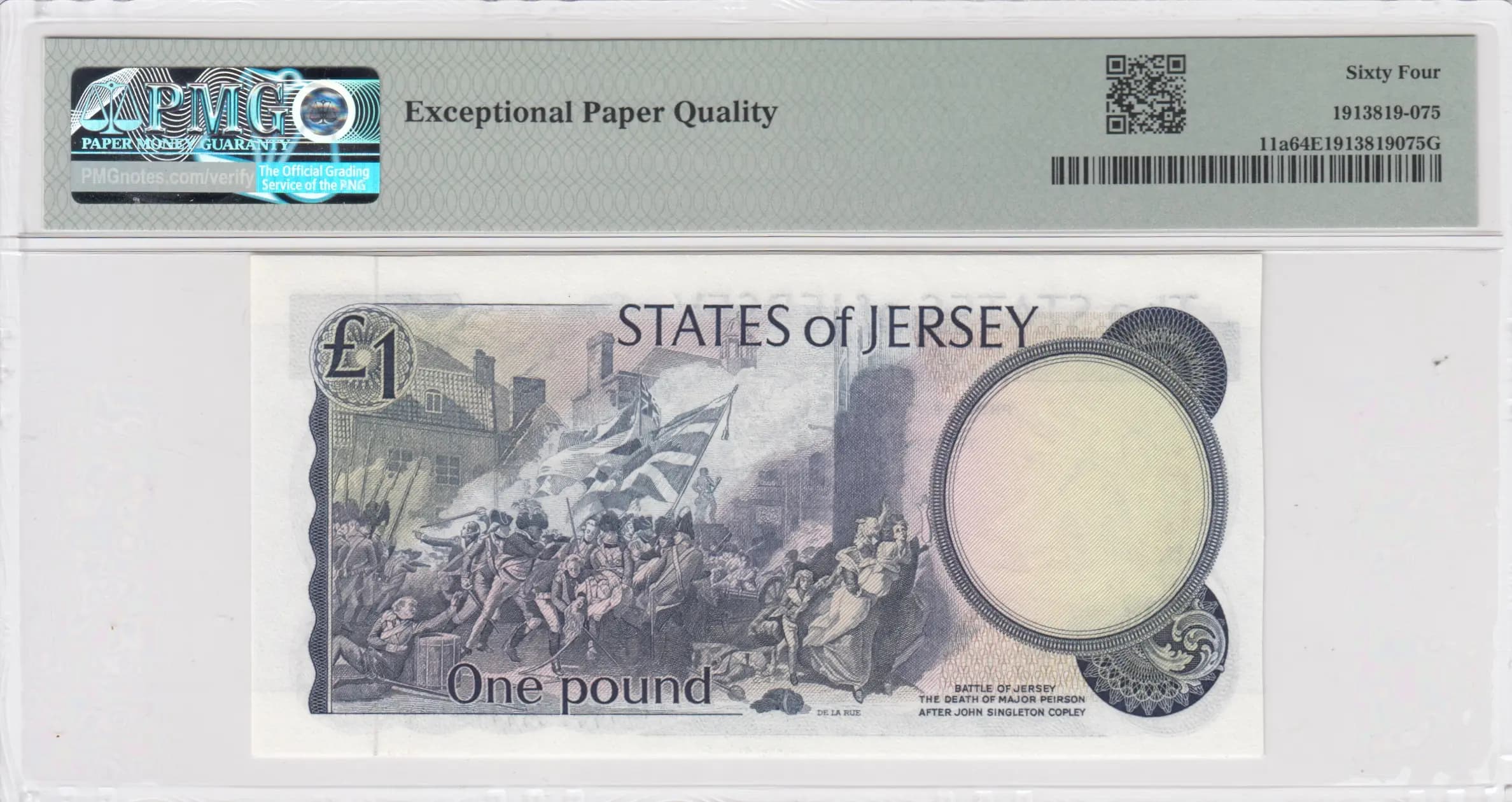 1 pound 1976 from Jersey, P-11a (1976) — image 2