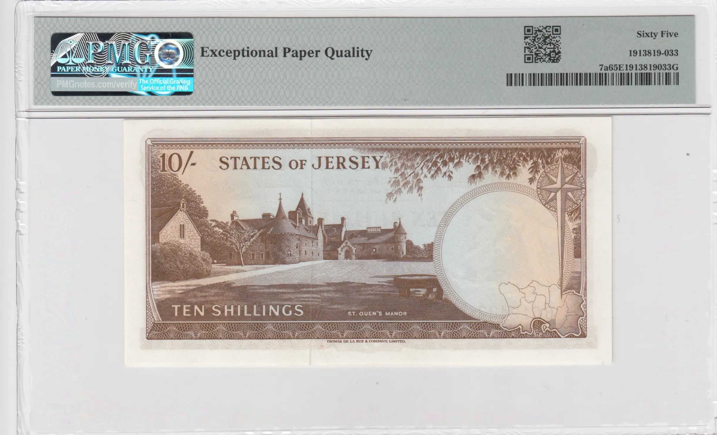 10 shillings 1963 from Jersey, P-7 (1963) — image 2