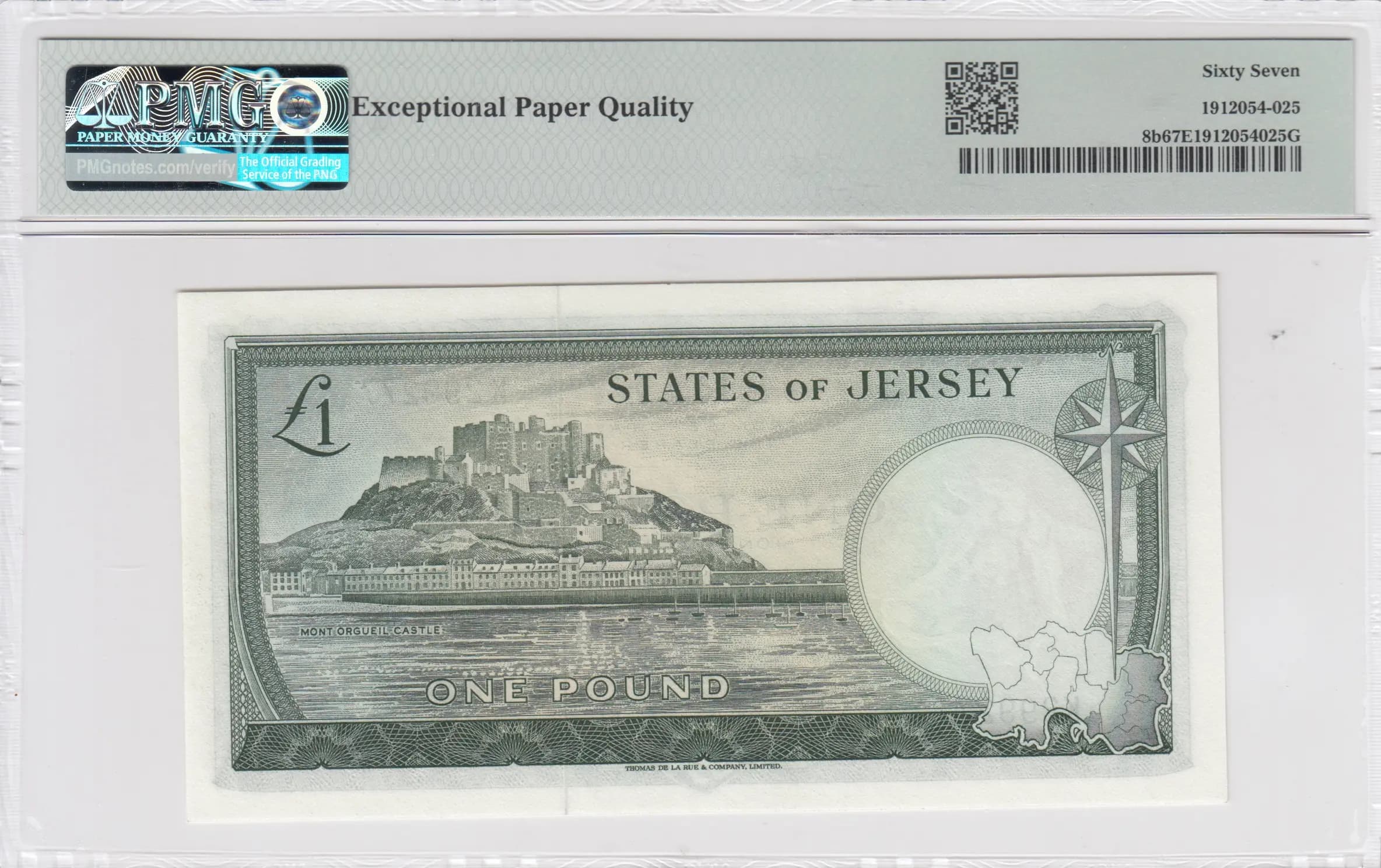 1 pound 1963 from Jersey, P-8b (1963) — image 2