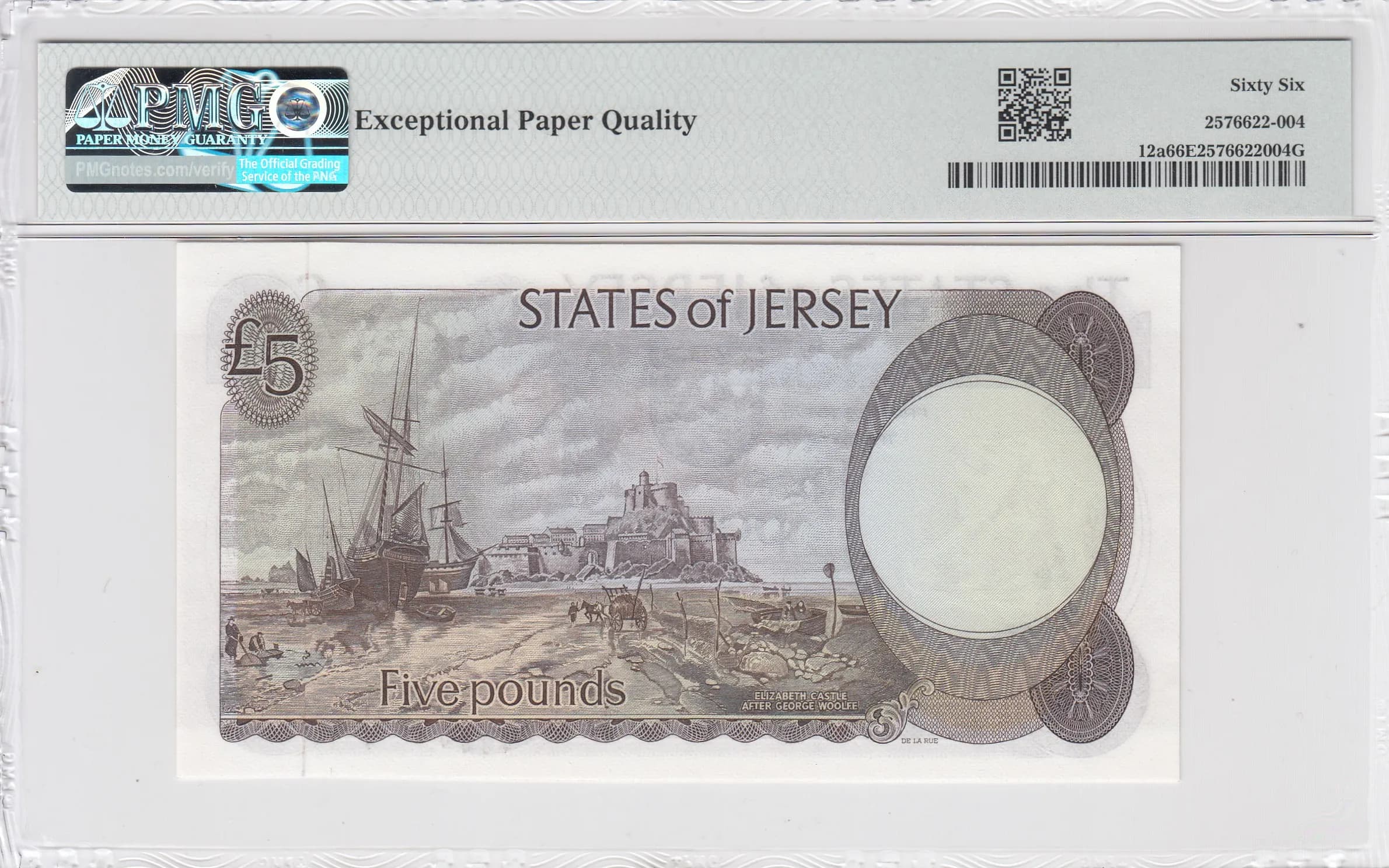 5 pounds 1976 from Jersey, P-12a (1976) — image 2
