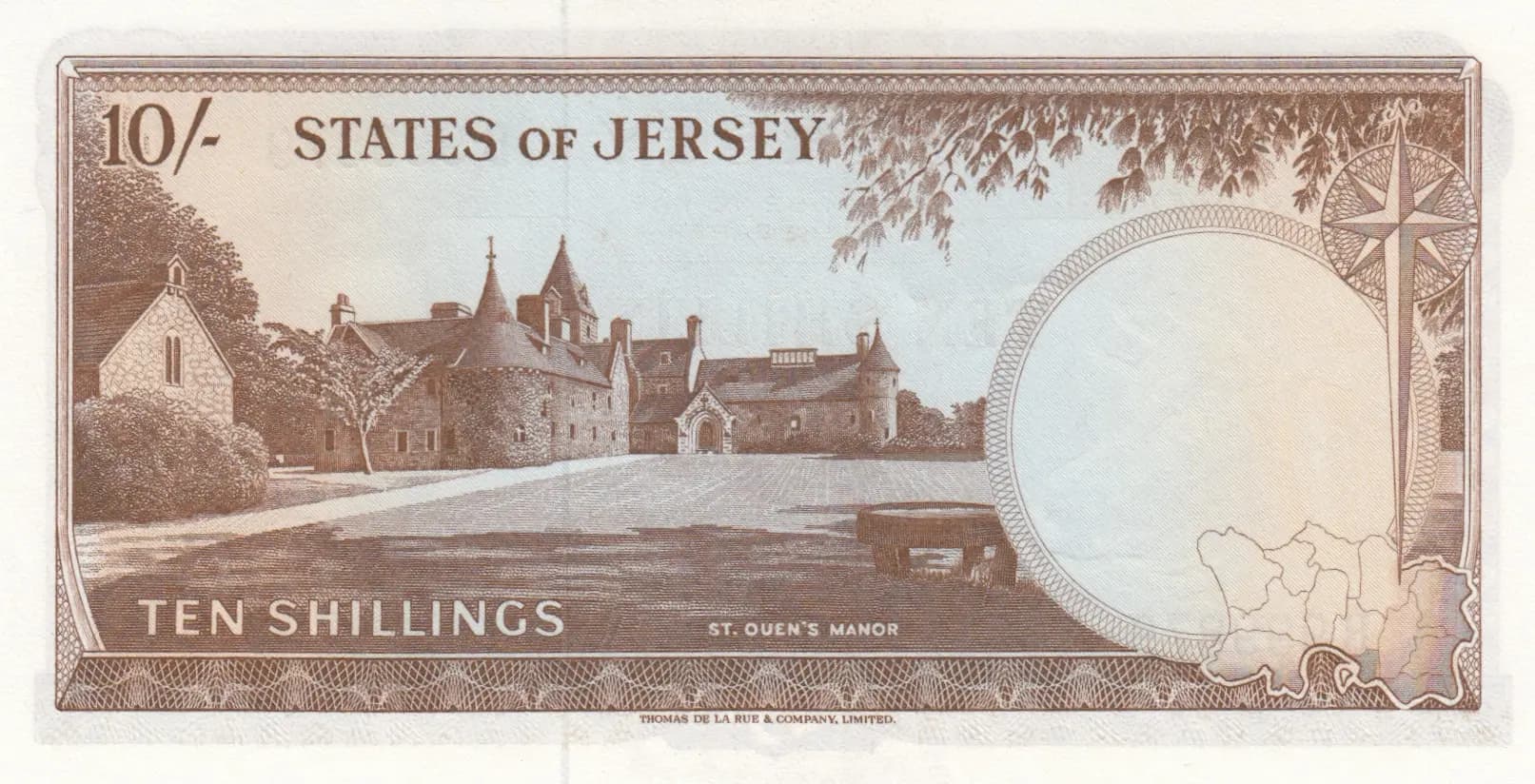 10 shillings 1963 from Jersey, P-7 (1963) — image 2