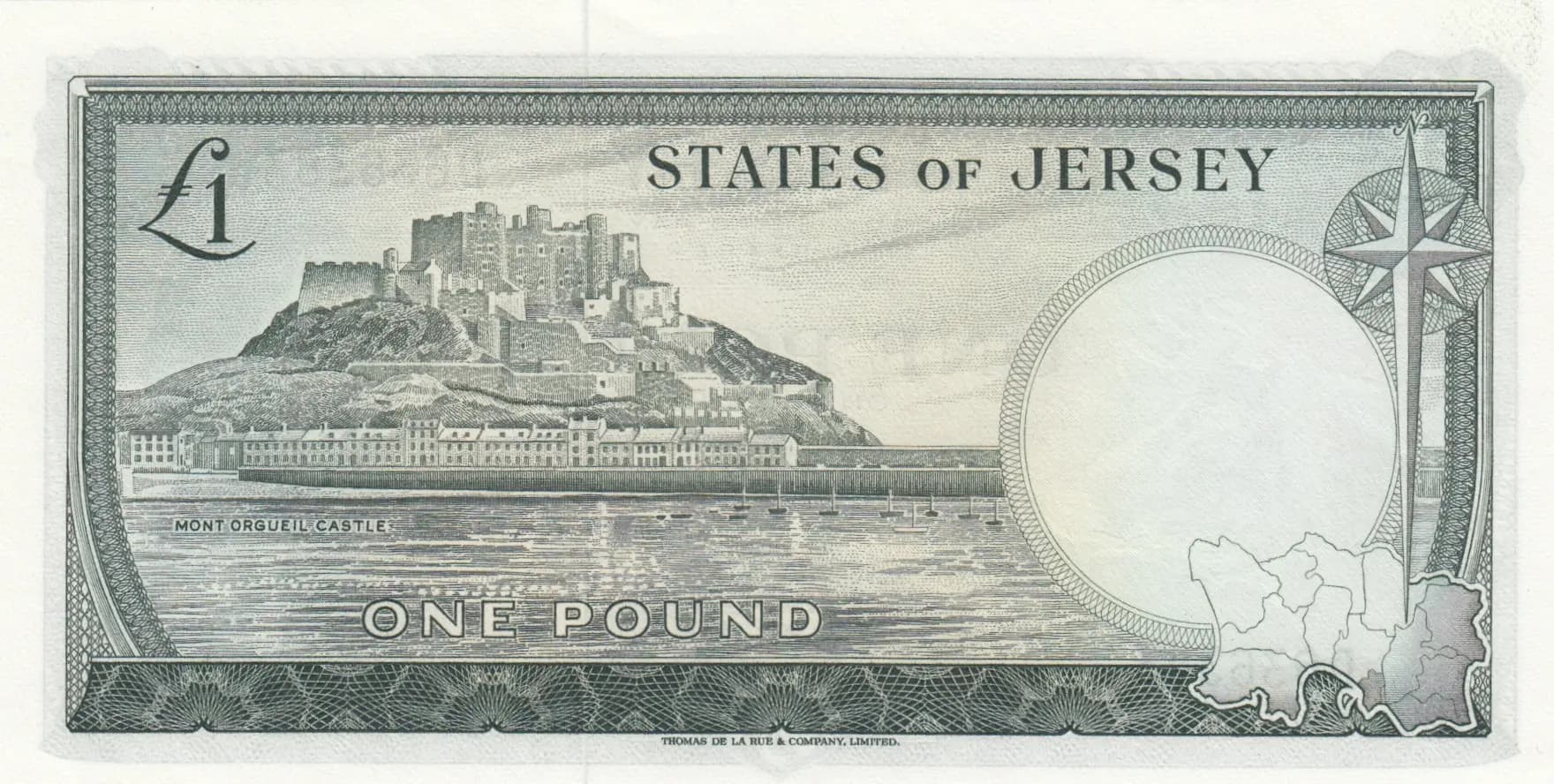 1 pound 1963 from Jersey, P-8a (1963) — image 2