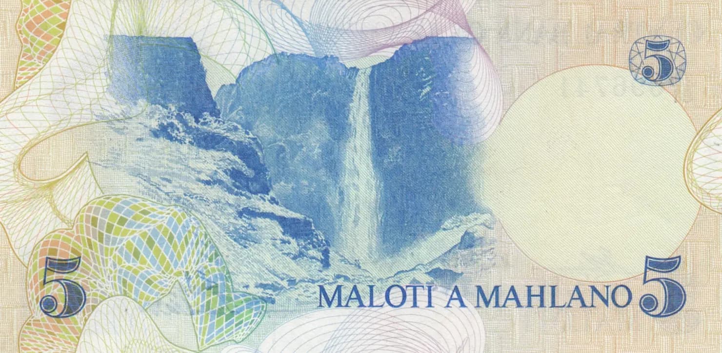 5 maloti 1981  from Lesotho, P-5 (1981) — image 2