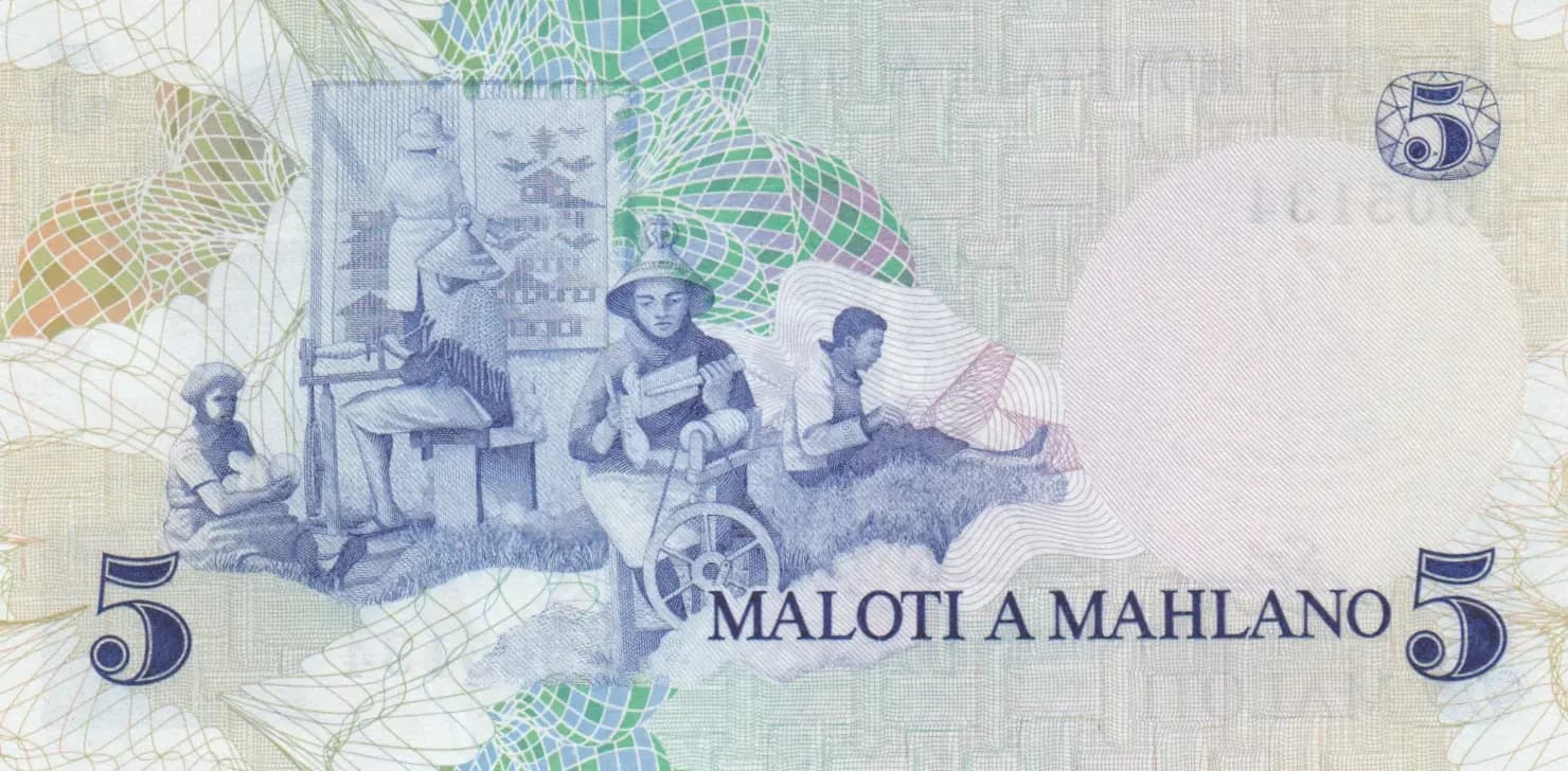 5 maloti 1979  from Lesotho, P-2 (1979) — image 2