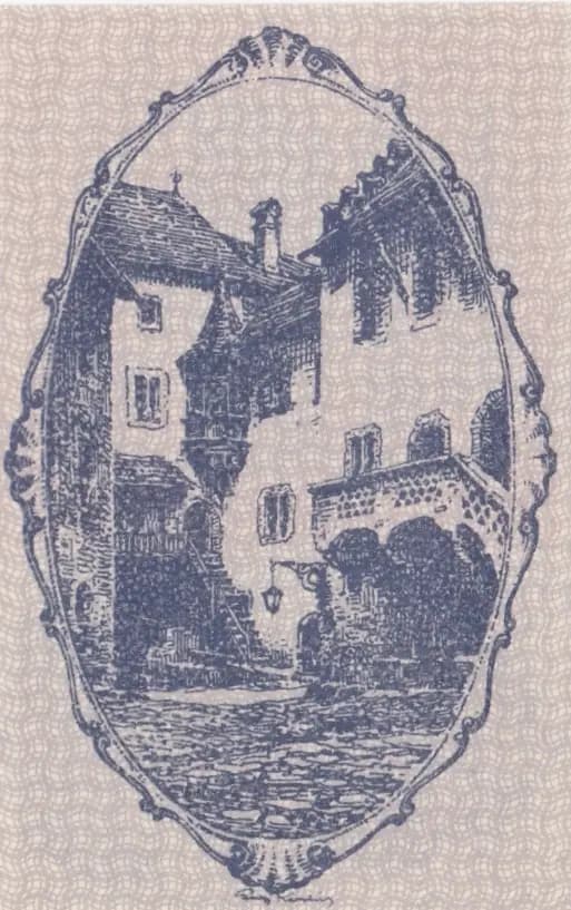 10 heller 1920 from Liechtenstein, P-1 (1920) — image 2