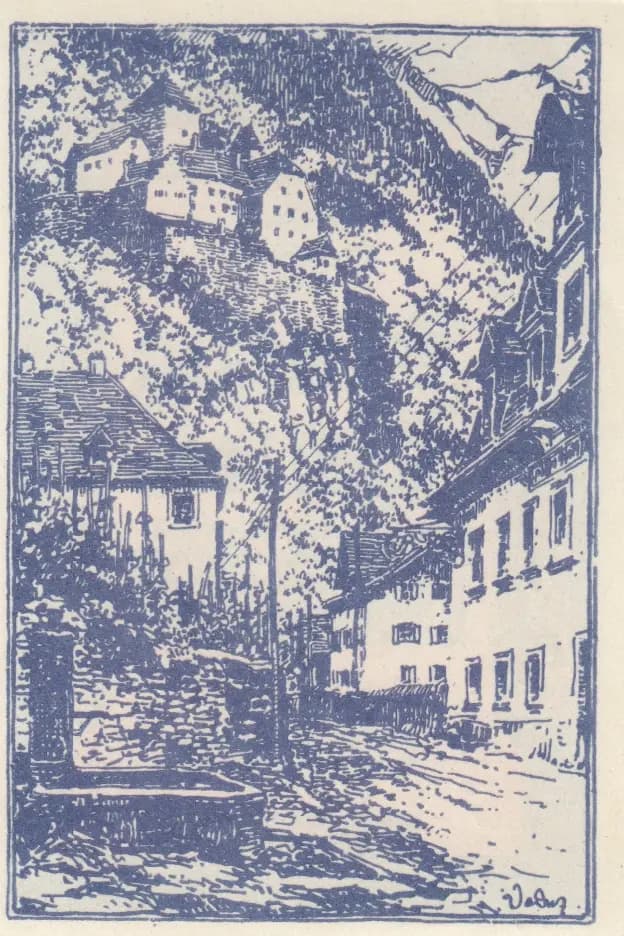 50 heller 1920 from Liechtenstein, P-3 (1920) — image 2