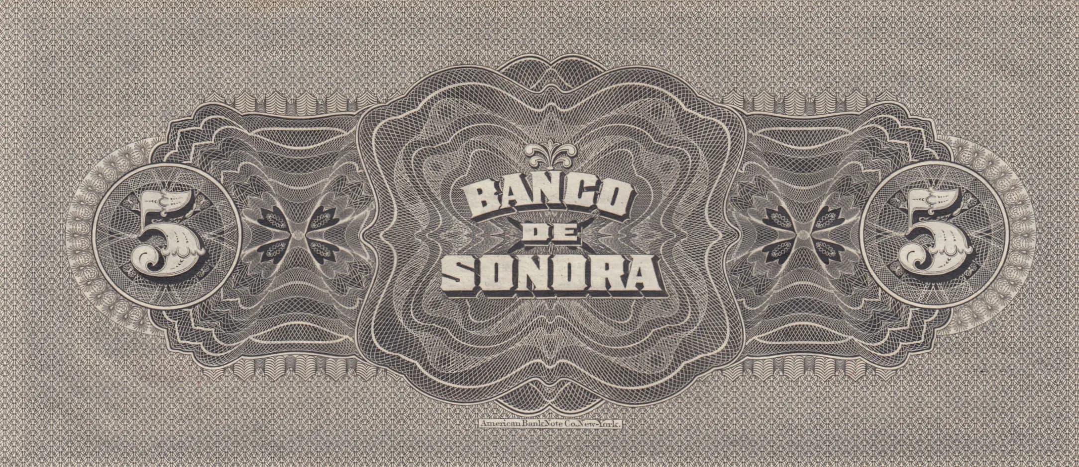 5 pesos 1901-03 from Mexico, P-S419r (1901) — image 2