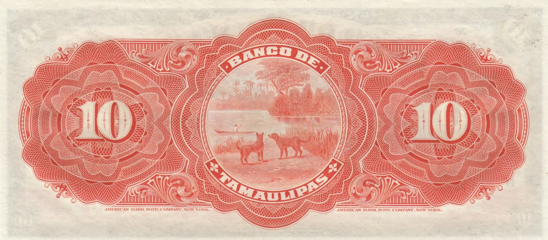 10 pesos 1902-14 from Mexico, P-S430c (1902) — image 2