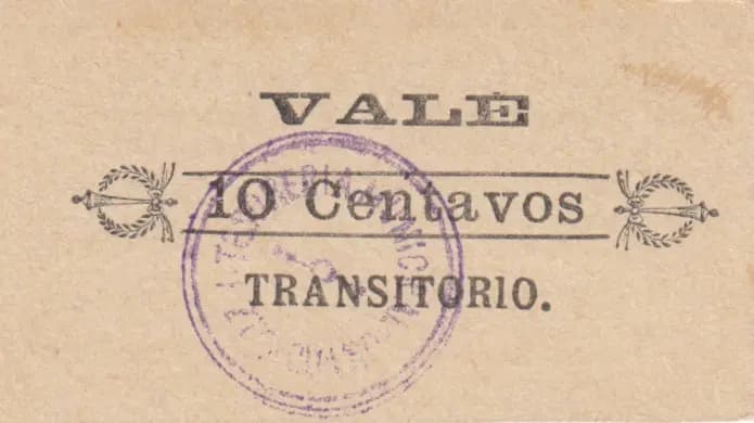 10 centavos 1915 from Mexico, P-M2952 (1915) — image 2