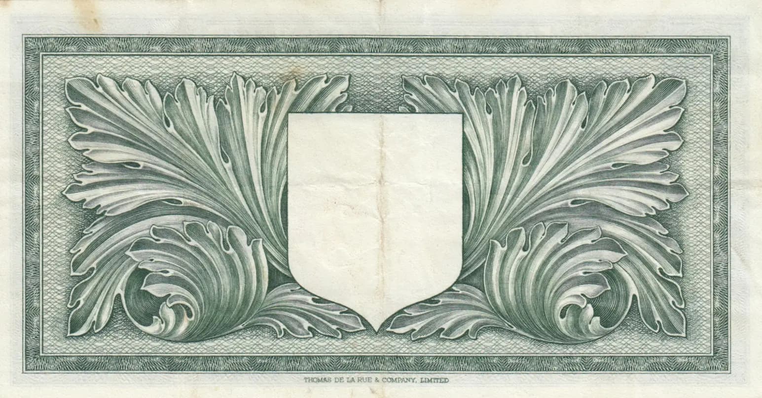 10 shillings 1949 from Malta, P-23a (1949) — image 2