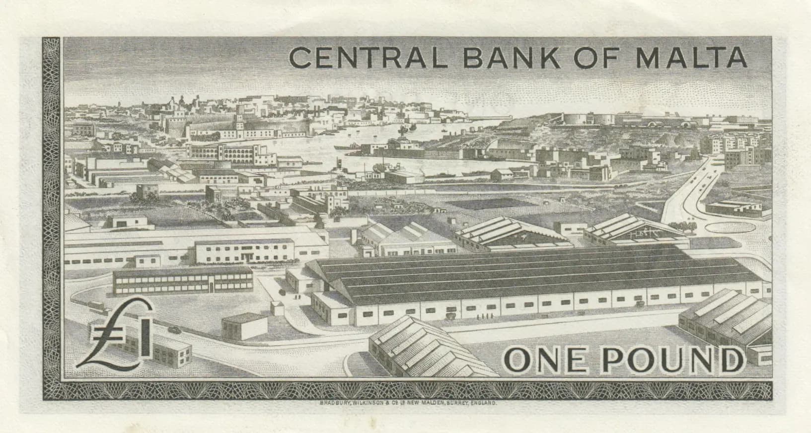 1 pound 1969 from Malta, P-29 (1969) — image 2