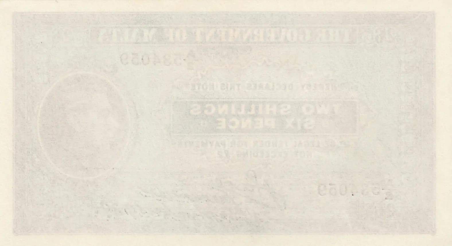 2 shillings 6 pence from Malta, P-11 () — image 2