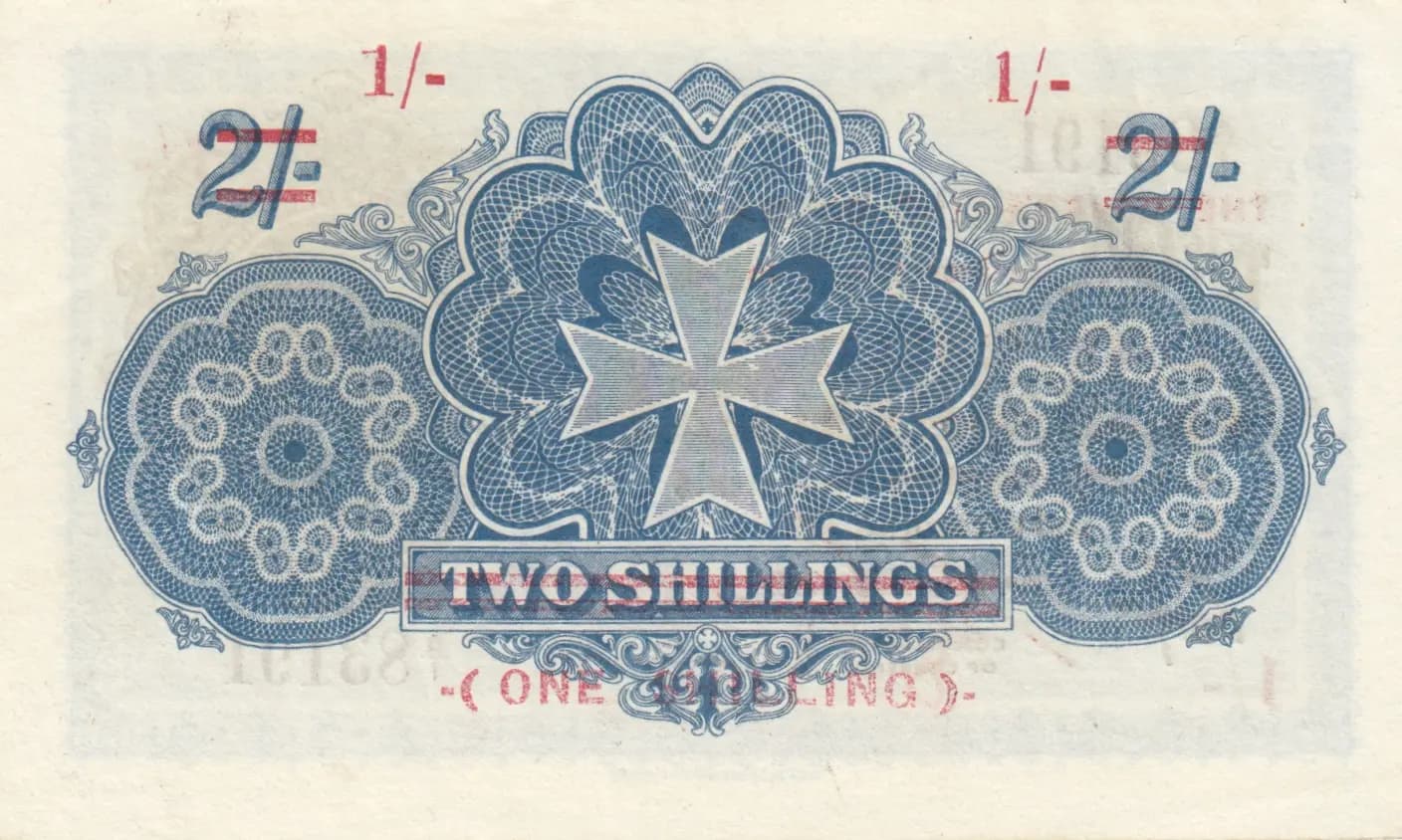 1 shilling 1940 from Malta, P-15 (1940) — image 2