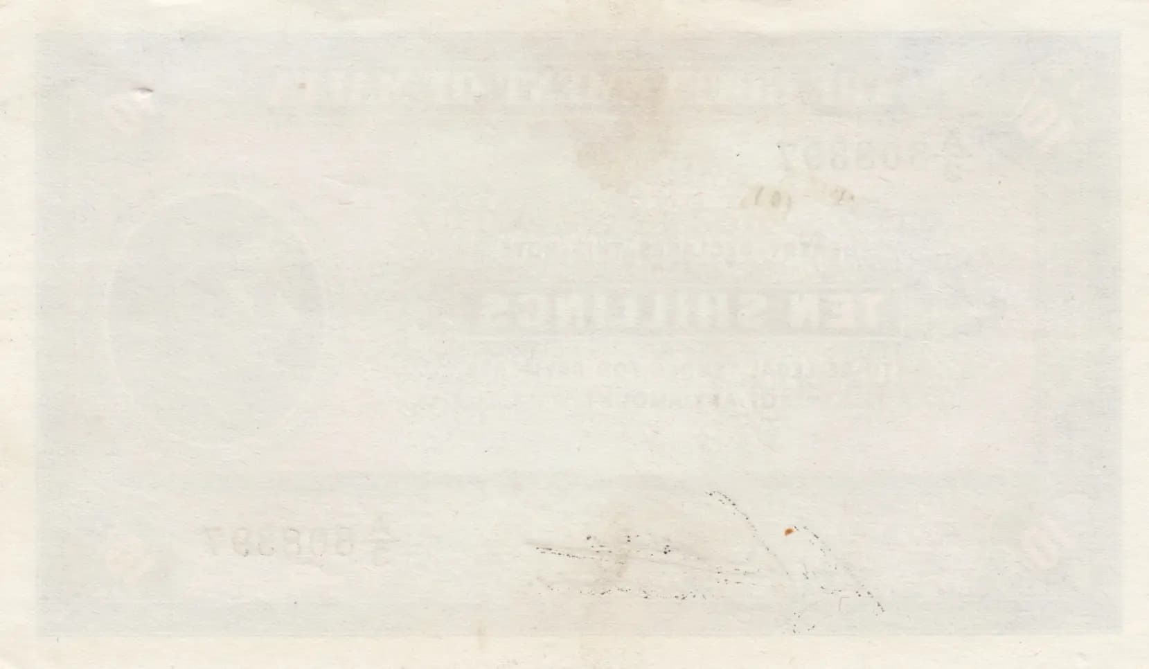 10 shillings 1940 from Malta, P-19 (1940) — image 2