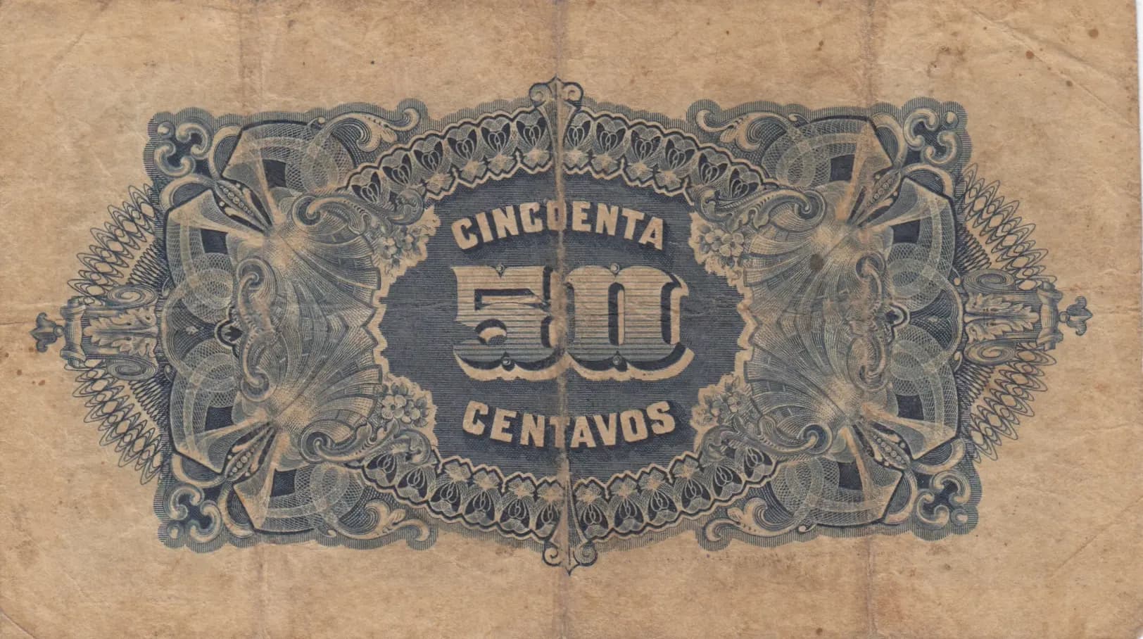 50 centavos 1919 from Mozambique, P-R3a (1919) — image 2