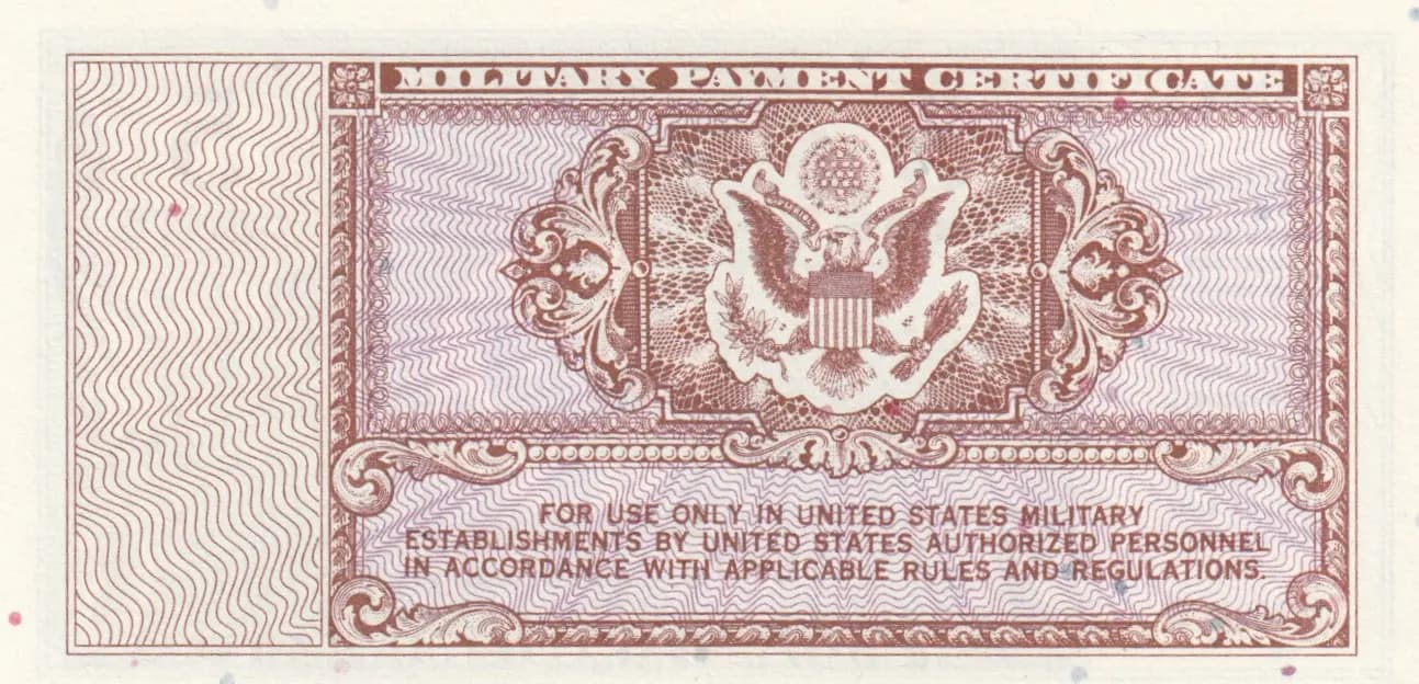 5 cents 1948 from United States of America, P-M15 (1948) — image 2