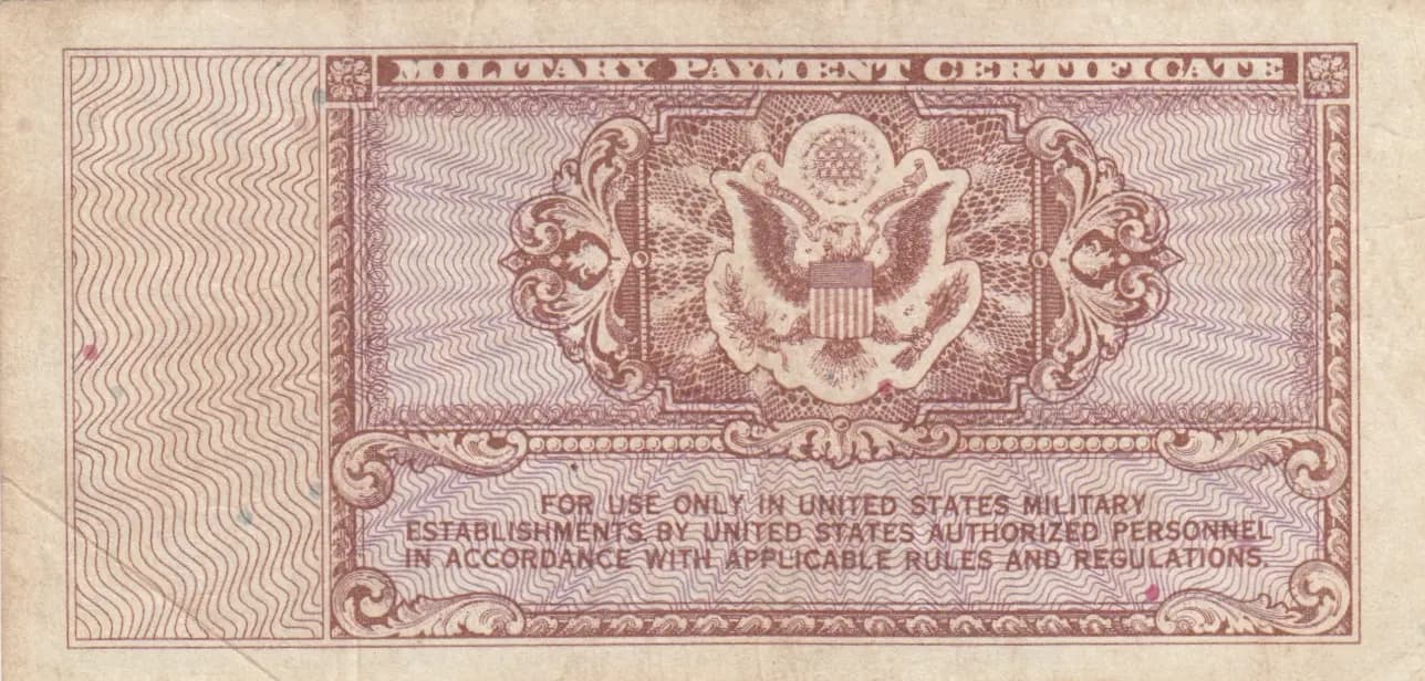 25 cents 1948 from United States of America, P-M17 (1948) — image 2