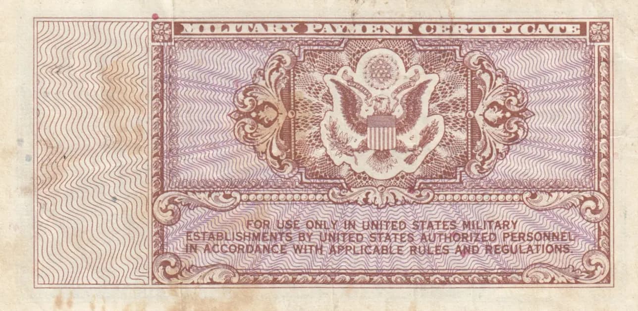 50 cents 1948 from United States of America, P-M18 (1948) — image 2