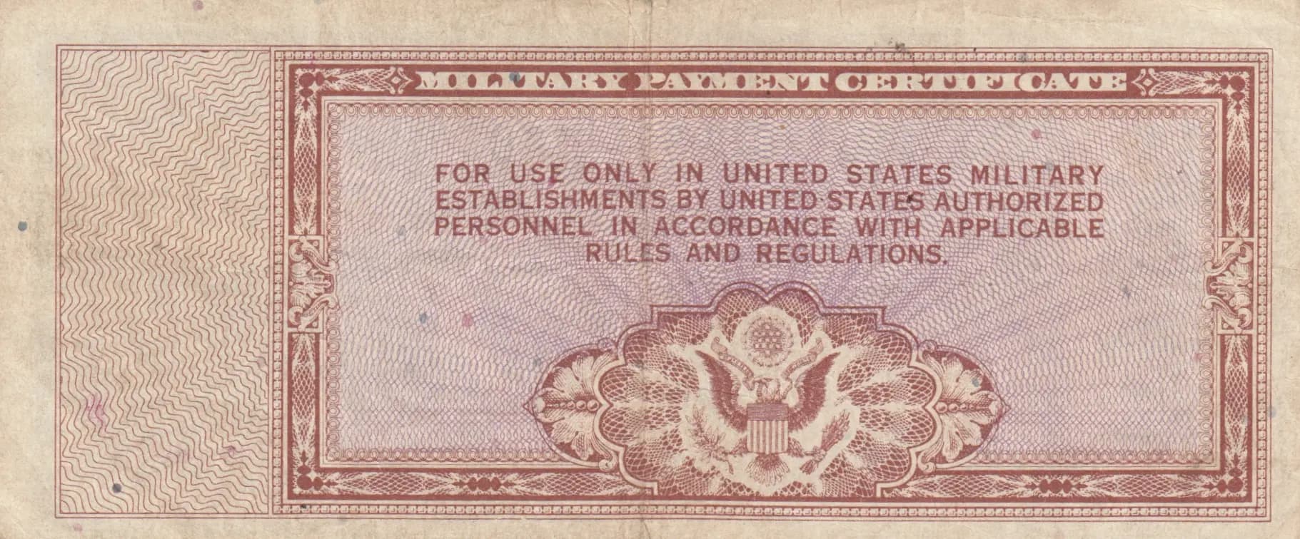 10 dollars 1948 from United States of America, P-M21 (1948) — image 2