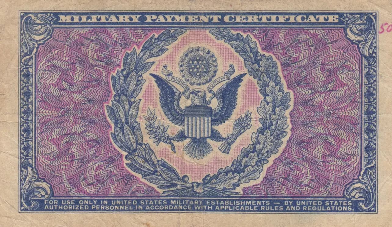 1 dollar 1951-54 from United States of America, P-M26 (1951) — image 2