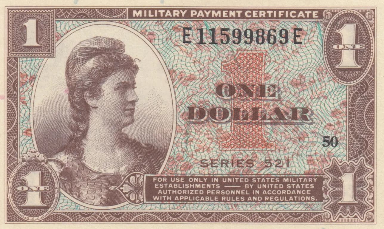 1 dollar 1954-58 from United States of America, P-M33 (1954) — image 1