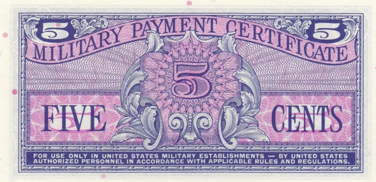 5 cents 1964 from United States of America, P-M50 (1964) — image 2