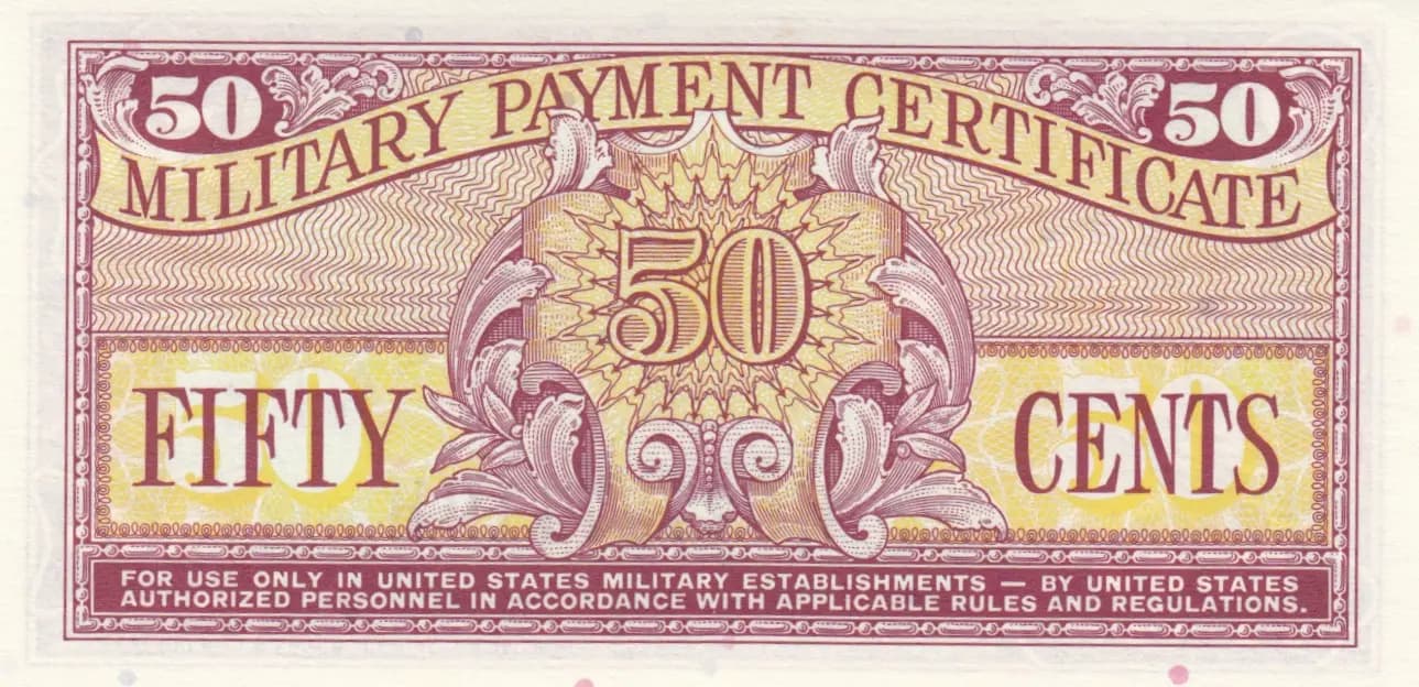 50 cents 1964 from United States of America, P-M53 (1964) — image 2