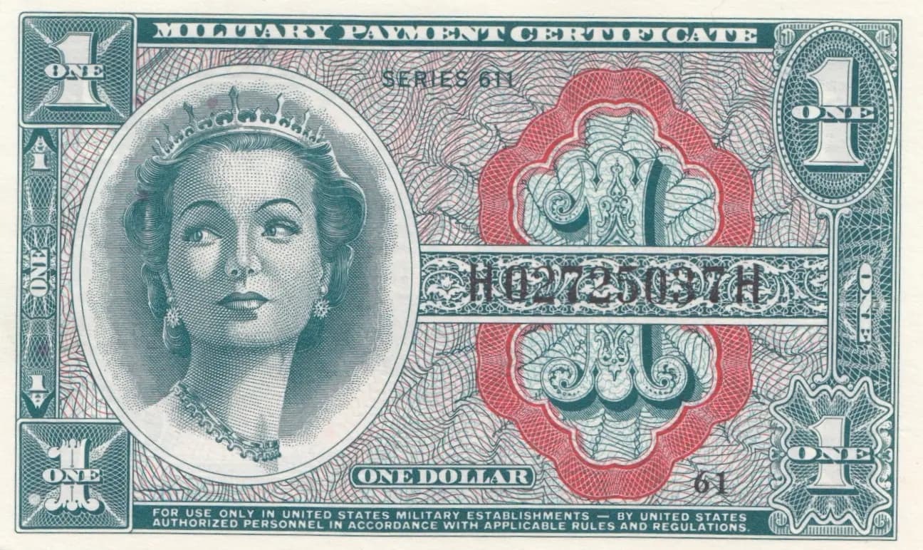 1 dollar 1964 from United States of America, P-M54 (1964) — image 1